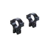 BKL-257 0.6 Long Dovetail Rings - Matte Black