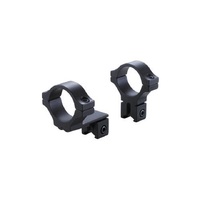 BKL-274 0.6 Long Offset Dovetail Rings - Matte Black