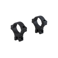 BKL-300 0.6 Long Dovetail Rings - Matte Black