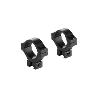 BKL-303 0.6 Long Dovetail Rings - Low - Matte Black