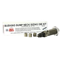 Forster Bushing Bump Die Neck Sizing Die Kit - 6.5 Creedmoor ( Bushings .292″, .290″, .288″)