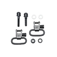 Grovtec Machine Screw Fore End Swivel Set 1" Loops Black