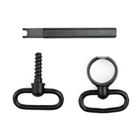 Grovtec Centrefire Lever Actions Swivel Set 1" Loops Black