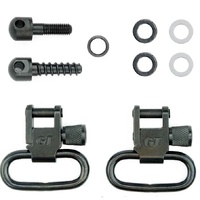 Grovtec Winchester 70A Swivel Set 1" Loops Black