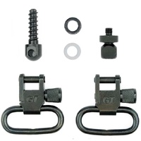 Grovtec Ithaca M37, M87 and DeerSlayer Swivel Set 1" Loops Black