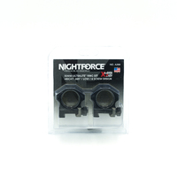 Nightforce X-Treme Duty 30mm Ultralite Rings - Low 22.5mm (.885") - 6 - Pre Owned