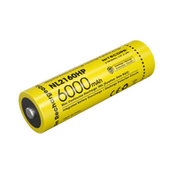 Nitecore 21700 High Performance Li-ion Battery, 3.6V 6000mAh