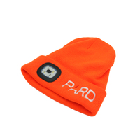 Pard Beanie with built in light - Orange