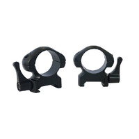 Pecar Optics 1in Scope Rings Weaver Style Quick Detach