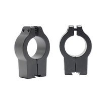 Pecar Optics 1in Scope Rings High 3/8 Dovetail Alloy