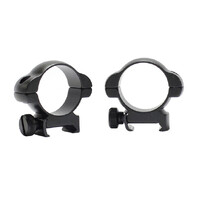 Pecar Optics 30mm Scope Rings Medium Weaver Style with Nut