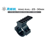 Rigel Ring Rail - 25 - 30mm for torches, scopes and lasers