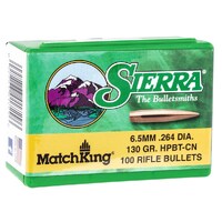 Sierra 6.5mm 130 gr HPBT Match 500 Pack