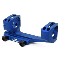 Warne XSKEL Mount Blue - 1 Inch